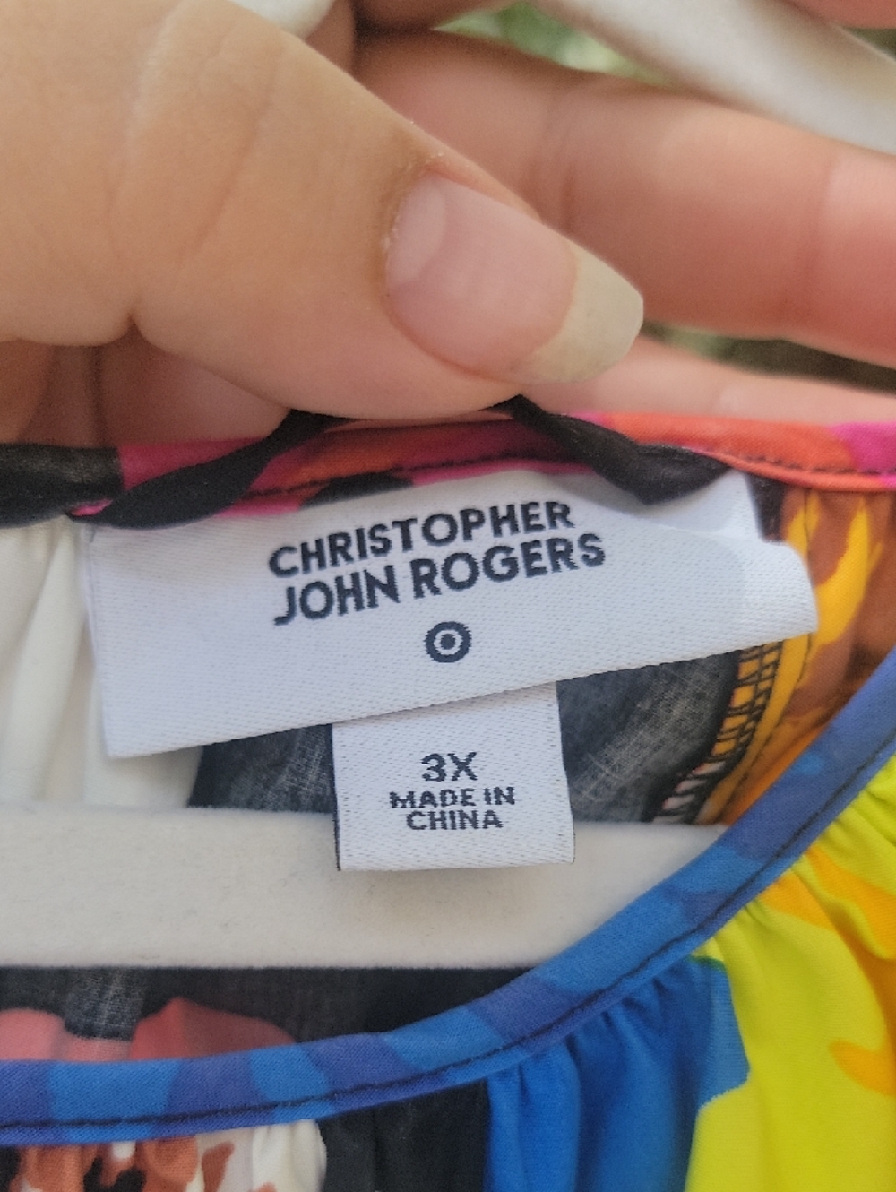 Christopher John Rogers Bright Multi-Color Floral Dress - Picture 5 of 11